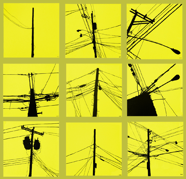 Line Art Printing And Design : Power lines